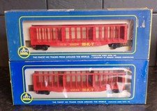 AMH x 2 Pulpwood Rack Car