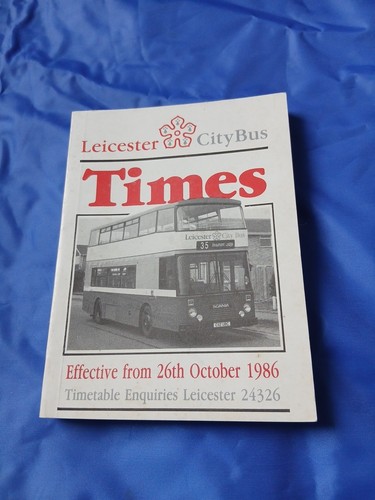 Leicester city bus times book - leicester,