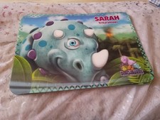 little girls  dinosaur place mat sarah