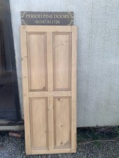 UC235 ( 26 3/4 X 65 ) Original Reclaimed Period Pine Cupboard Door