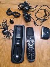 Logitech Harmony 900 universal remote control with IR blasters and all parts