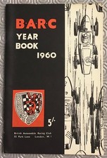 The BARC YEAR BOOK 1960