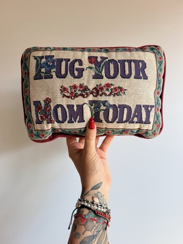 Vintage tapestry accent pillow - tapestry,