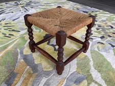 Vintage Stool Seat Wooden