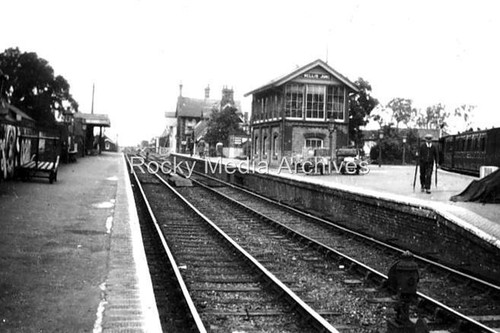 Slr railway station mellis - slr-66, station,