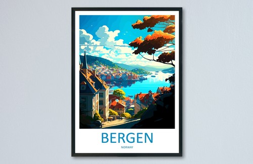 Bergan travel print - bergan,