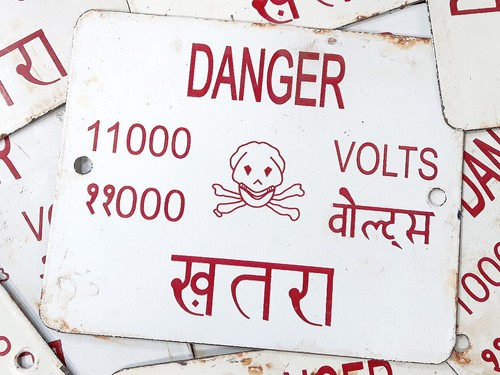 Authentic old danger and - authentic,