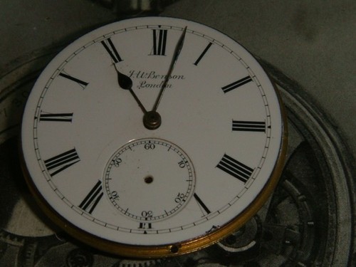 Benson working pocket watch - jw,