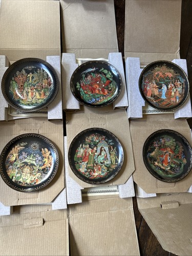Russian legends plates - russian, set