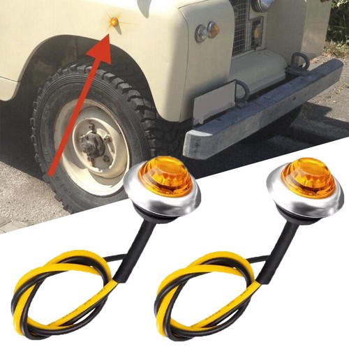 Amber side light indicator - amber,