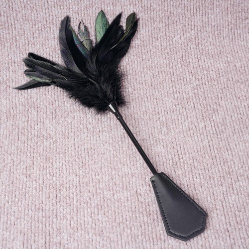 Feather whip spanking paddle - feather,