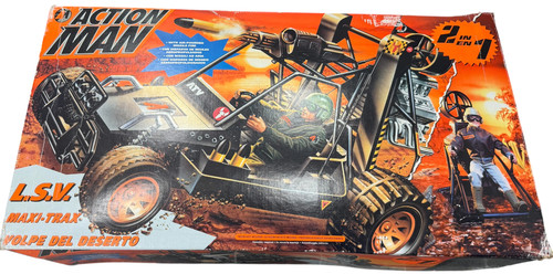 Vintage 1995 action man - man, lsv