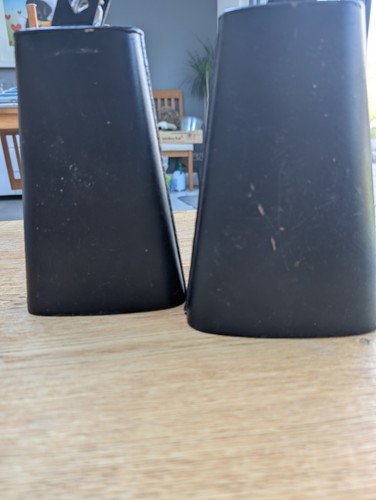 Pair pearl primero cowbells - of,