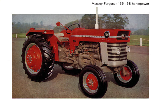 Vintage massey ferguson 165 - ferguson,