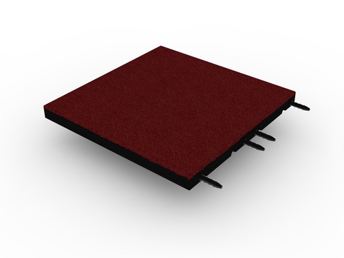 Rubber playground tiles - rubber,