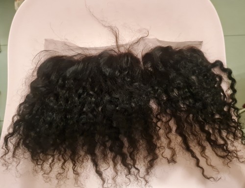 13x4 kinky curly human hair - 13x4,