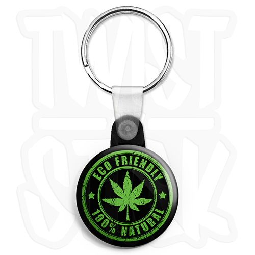 Natural weed leaf 25mm - -,
