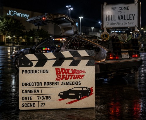 Back the future clapper - back, to