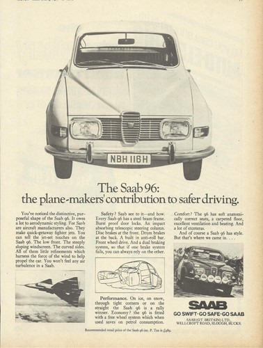 Saab original 1970 uk - 96, v4