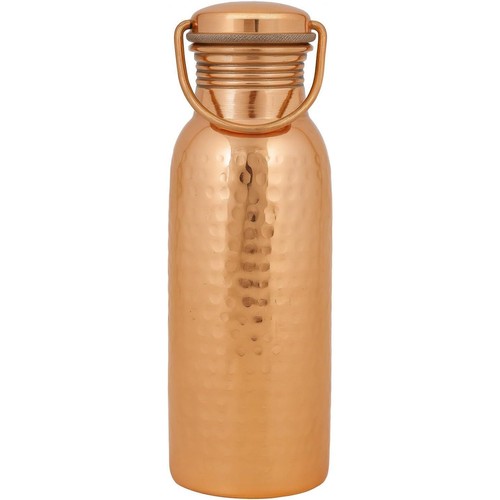 Pure copper water bottle with - bottle,