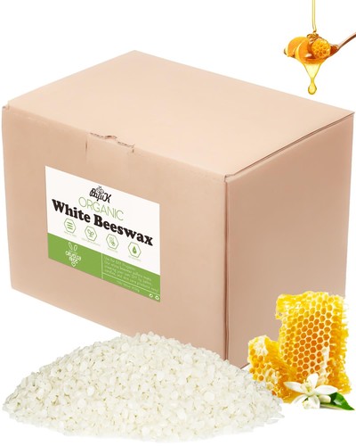 White beeswax pellets - beeswax,