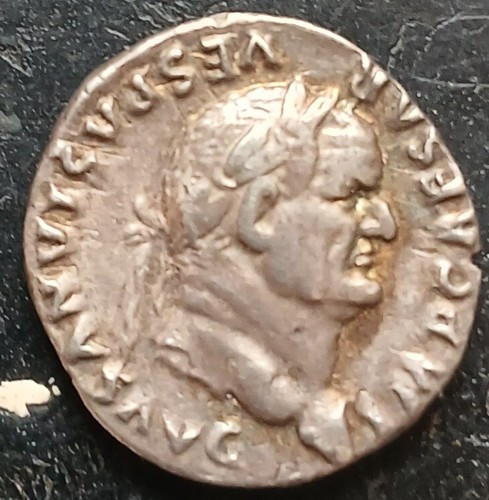 Vespasian denarius 79 ad - vespasian,