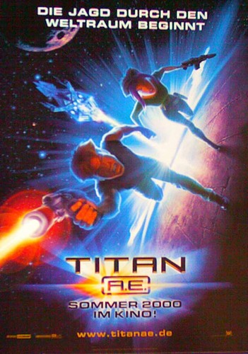 Titan filmposter gerollt - a.e.,