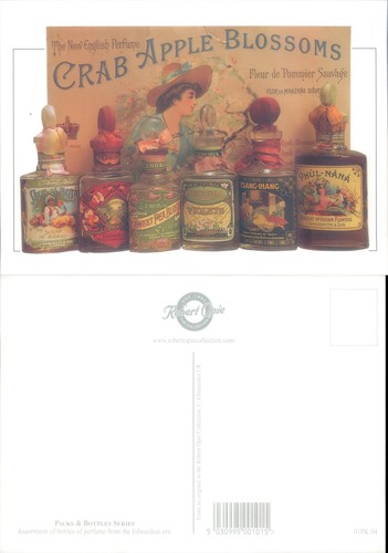 Assortment bottles perfume - of,