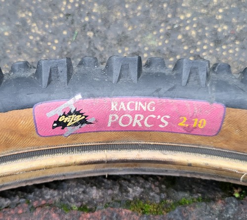 Onza racing porc tyre - porc's, retro