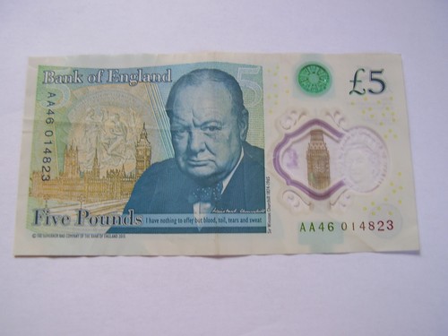 Aa46 bank england 5 five - of,