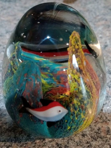 Small hand blown glass - hand,