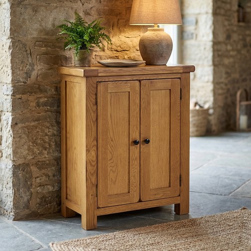 Door cupboard rustic oak - 2,
