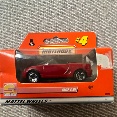 Matchbox open road mgf 8 - open,