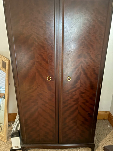 Dark wood freestanding - dark,