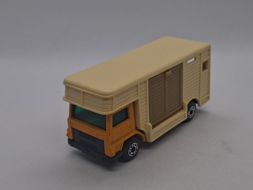 Matchbox horse box orange - matchbox,