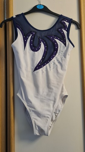 White and purple - and,
