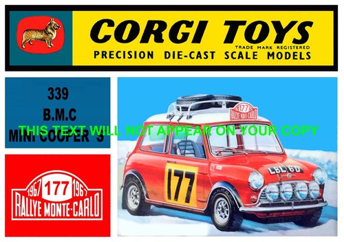 Corgi toys 339 - corgi,