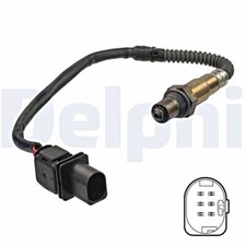 Black lambda sensor delphi - black,