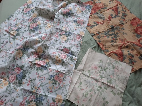 Job lot souza cabbage rose - lot,