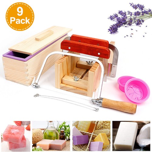 9pc handmade soap making set - handmade,