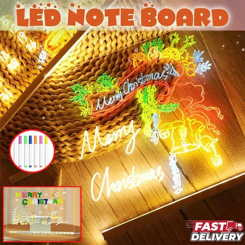 Led note board - led, night