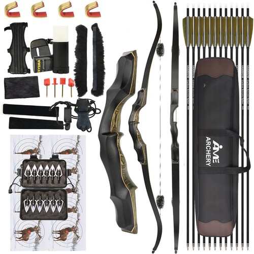 Recurve bow set 20 55lbs - recurve, 20-55lbs