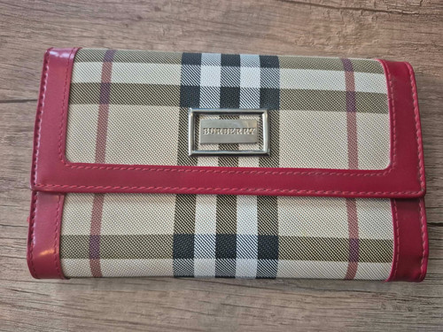 Burberry nova check wallet - burberry,