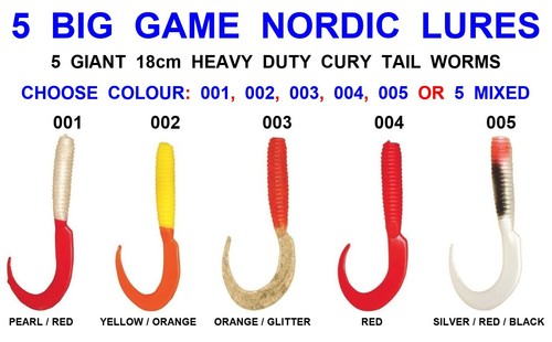 Giant 18cm curly tail - 18cm,