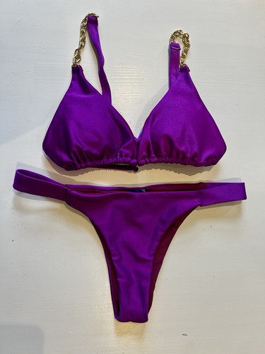 Purple brazilian bikini set - bikini,
