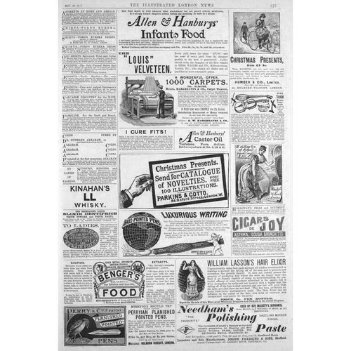 Victorian adverts carpets - victorian,