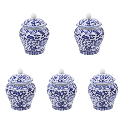 Set ceramic tea storage - of,