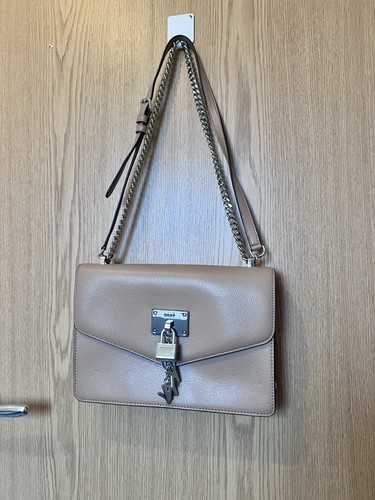 Dkny elissa leather crossbody - leather,