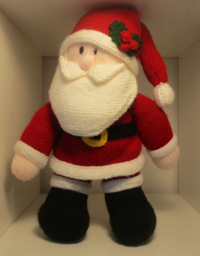 Hand knitted father - knitted, christmas