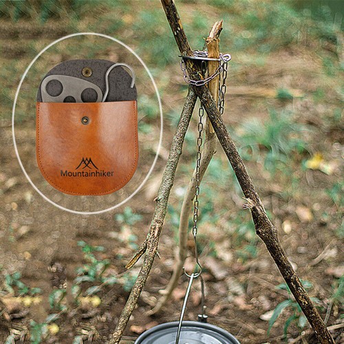 Camping tripod board cooking - camping,